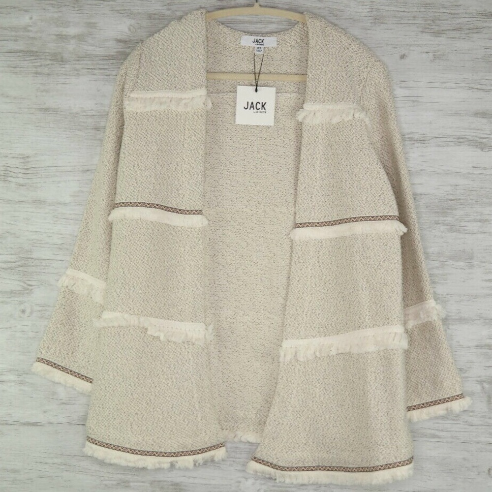 JACK BB DAKOTA Almost Famous Marled Terry Jacket